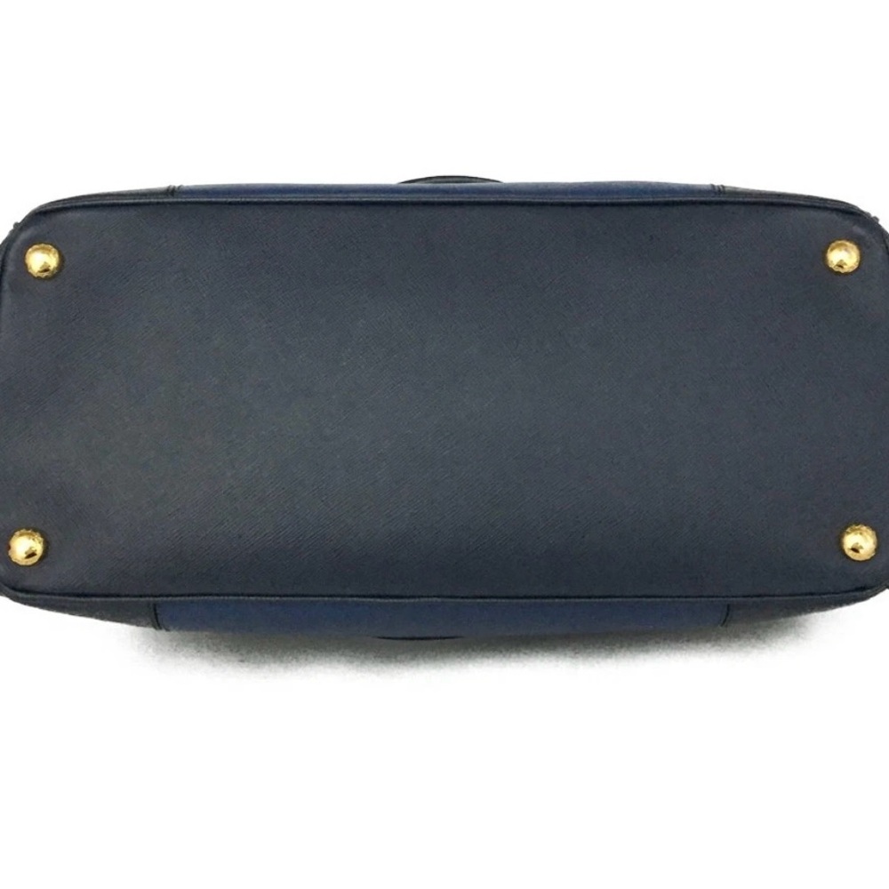 Prada Elegant Blue Satchel/Tote Bag - Picture 6 of 10
